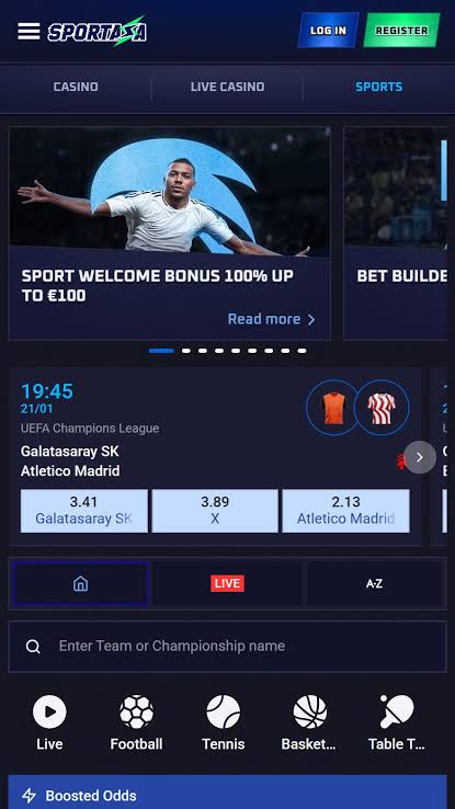 Recensione di Sportaza Casino 2026 - Classifiche degli esperti di gioco
